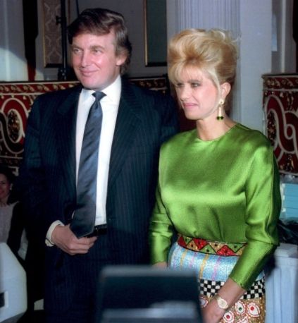 Доналд и Ивана Тръмп, 1991
