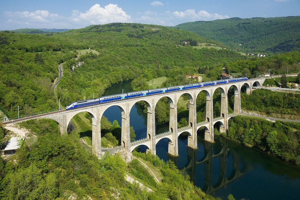Cize—Bolozon Viaduct, Франция