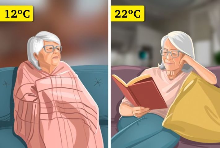 Идеалната температура за възрастни