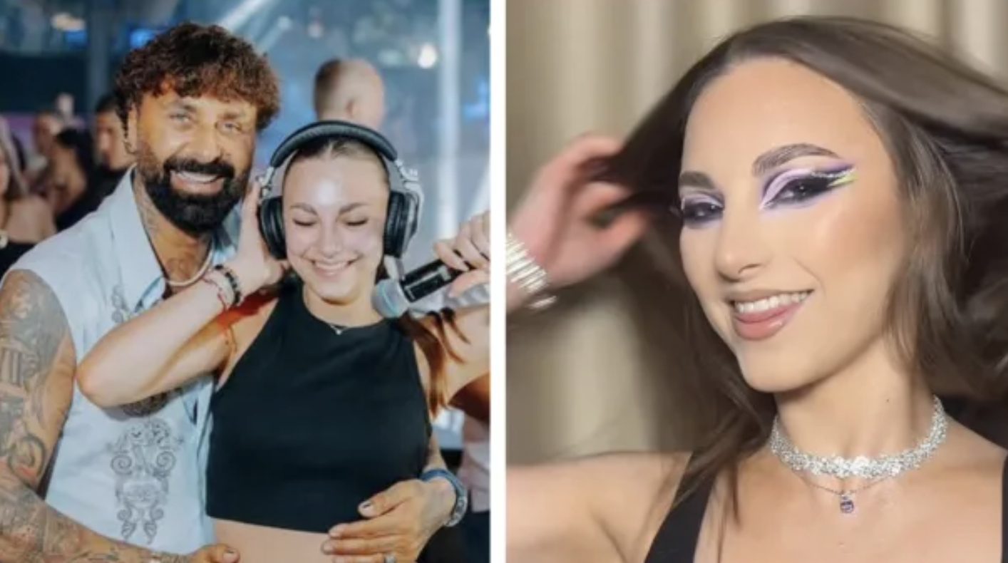 DJ Дамян и дъщеря му Димана