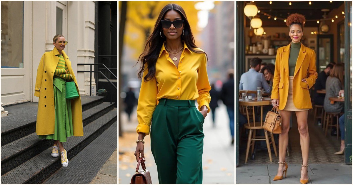 Жълто + Зелено