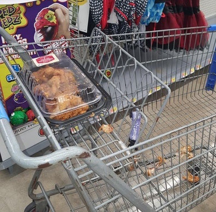 Необичайни ситуации в супермаркета