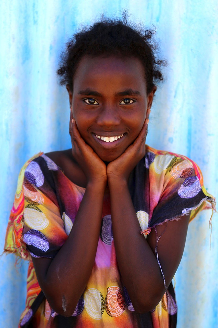 Момиче от Република Джибути