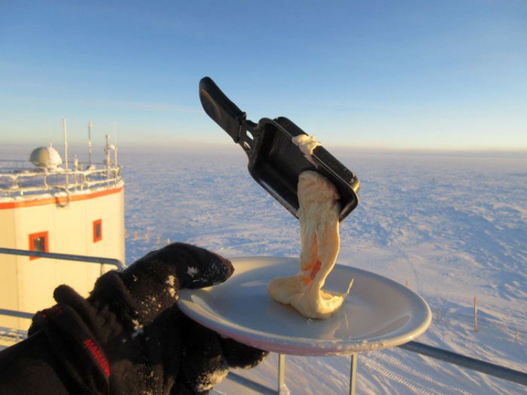 Да готвиш на Антарктида