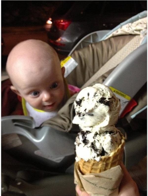 Първият път, когато виждаш сладолед!!!