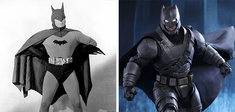 Батман: 1943 и 2016 г.