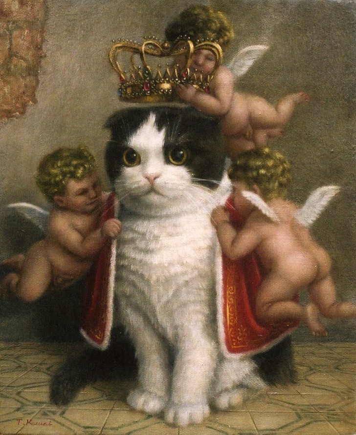 Котките и изкуството