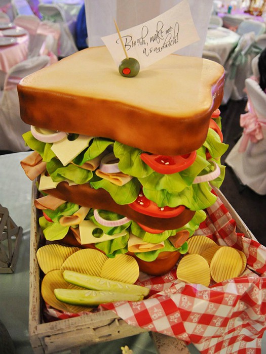Торта сандвич
