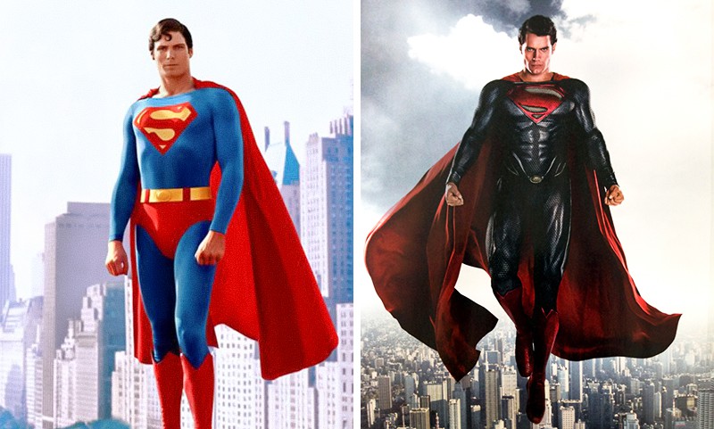 Супермен: 1975 и 2016 г.