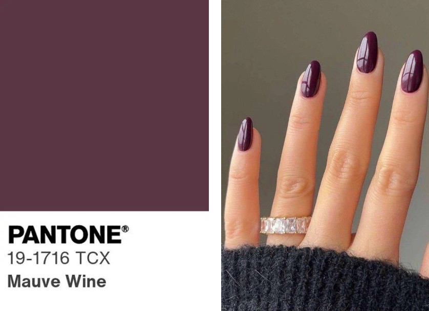 Винено лилаво