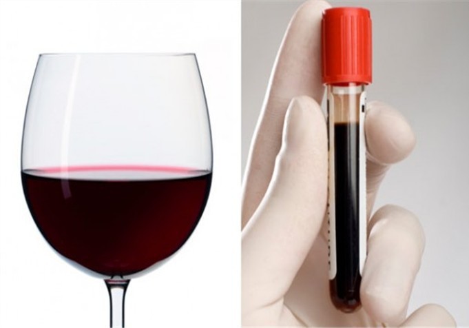 8. Червеното вино и кръвта