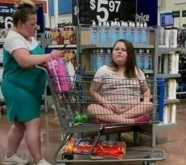 Необичайни ситуации в супермаркета