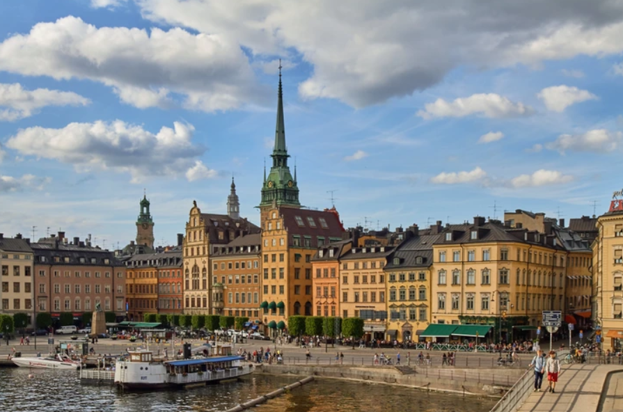 Стокхолм - Остров, укрепен с трупи