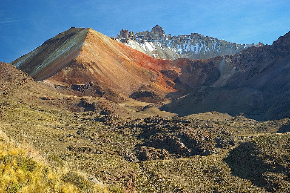  Вулканът Тунупа, Боливия