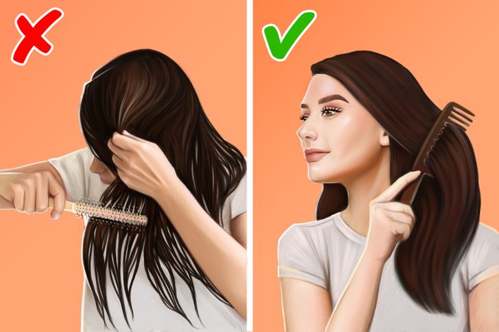 3. Оформете правилно косата си