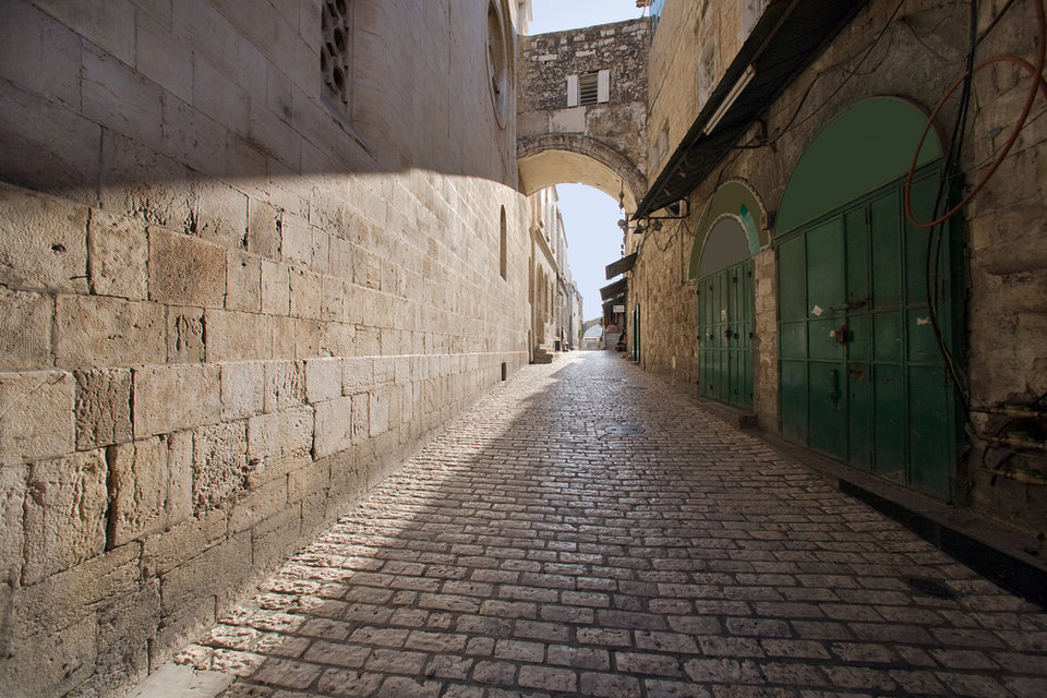 Пътят на страданието в Йерусалим