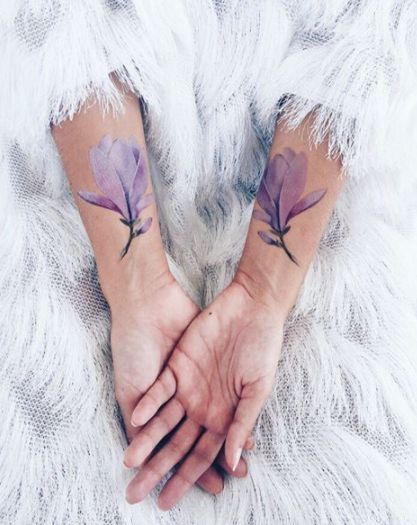 Татуировки и цветя