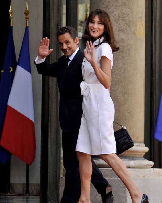 Карла Бруни и Саркози