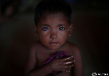 4-годишен бежанец в Бангладеш