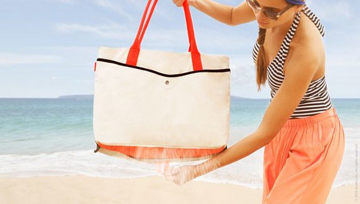 Плажна чанта без пясък