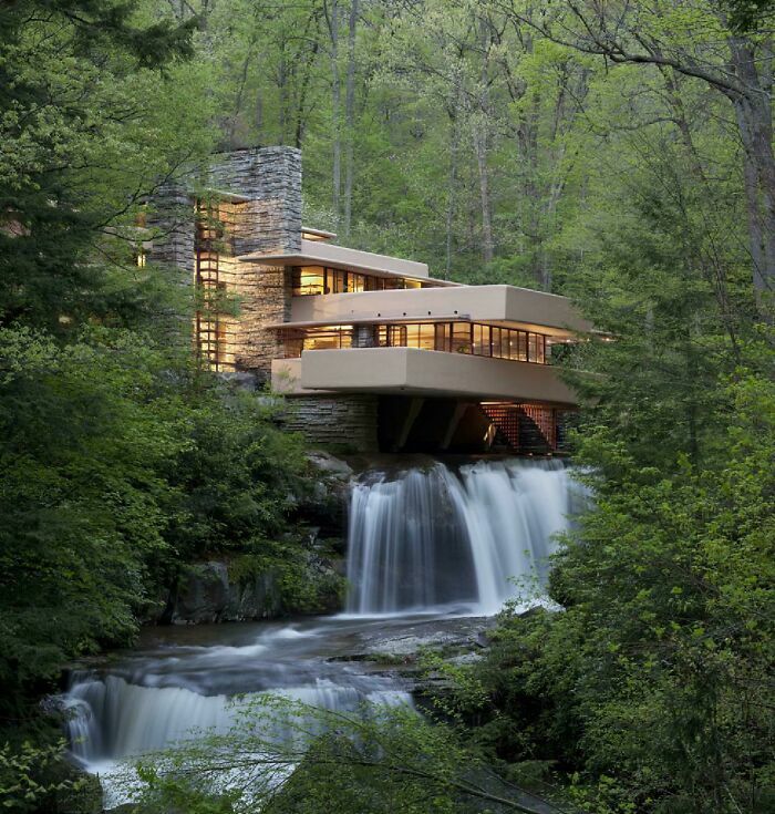 Къщата с водопада, Пенсилвания, САЩ