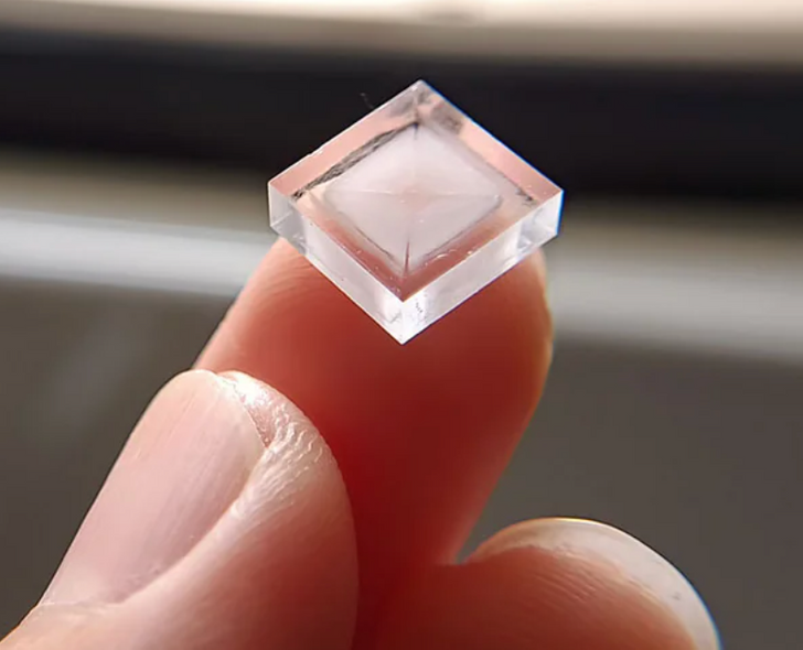 Перфектният кристал от сол