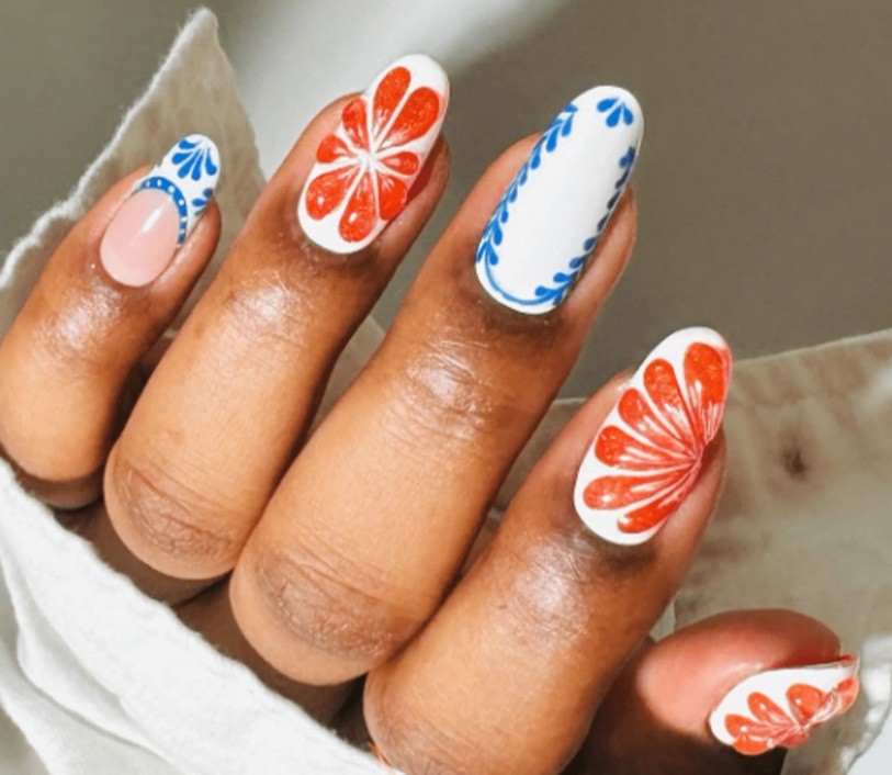 Маникюр, вдъхновен от аперол