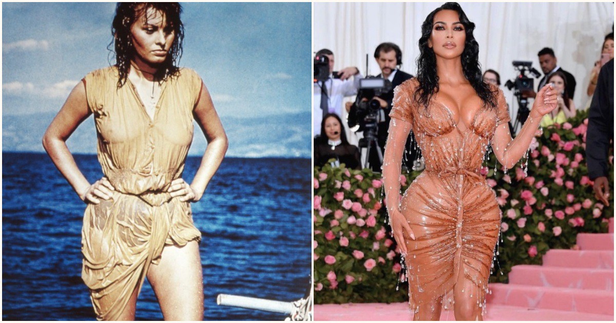 София Лорен / Ким Кардашиян