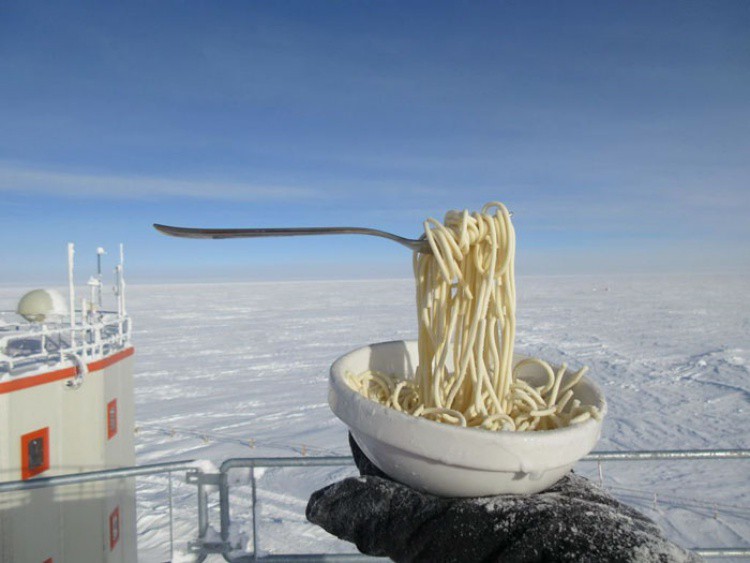 Да готвиш на Антарктида