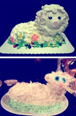 Торта великденска овца