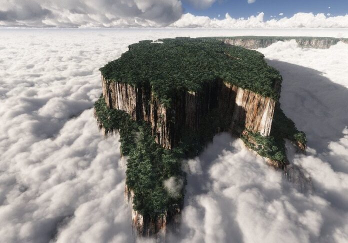 Планината Рорайма, Южна Америка