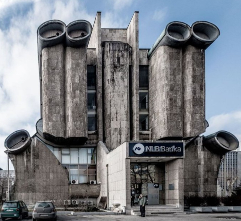 Сграда от 1977 г. в Босна и Херцеговина