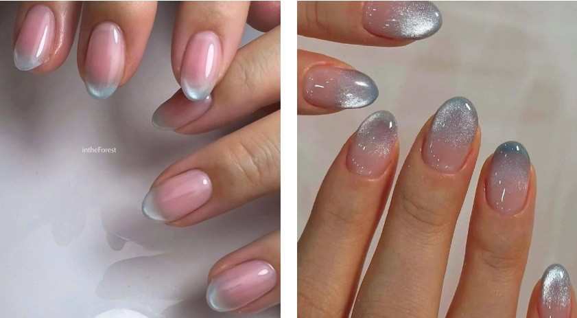 Маникюр „мразовита свежест“