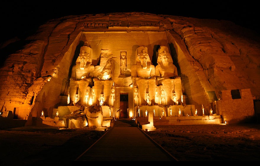 Храмът на Рамзес Абу Симбел, Египет