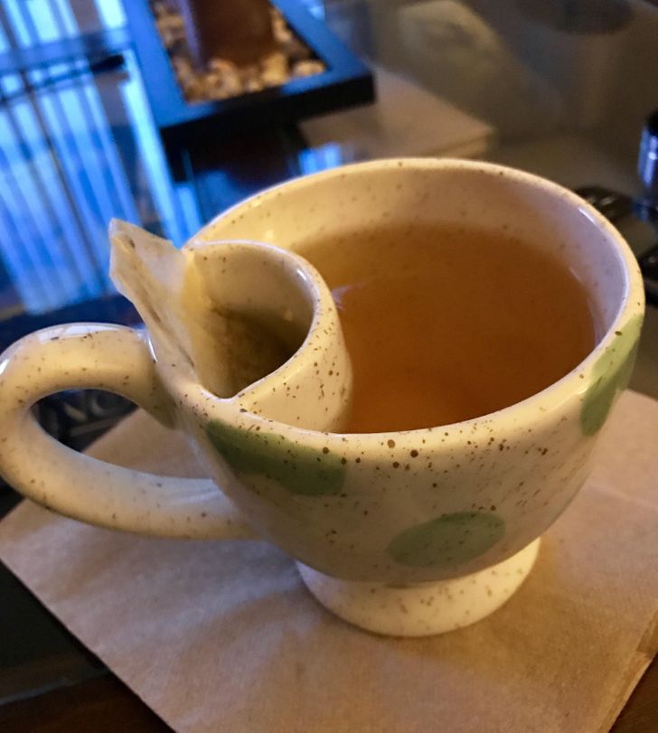 Чаша за чай с разделител