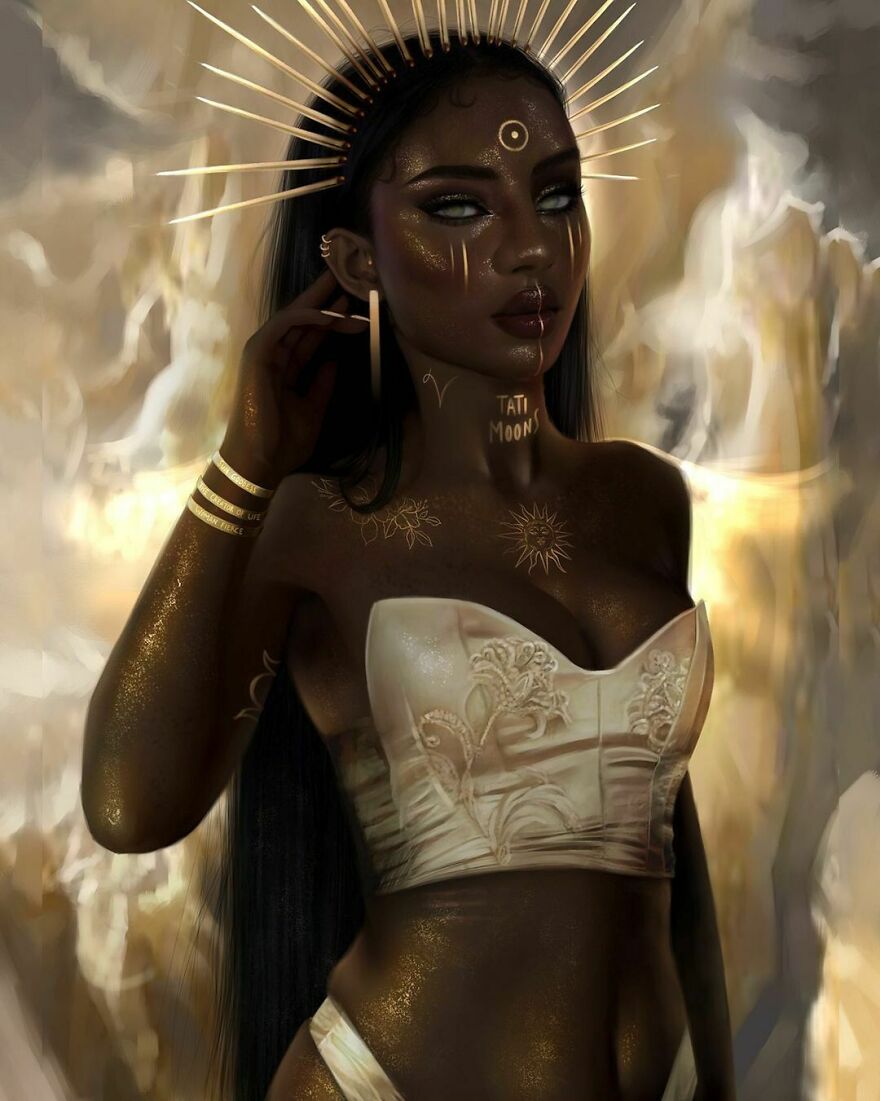 Слънчева богиня, владетелка на Лъв
