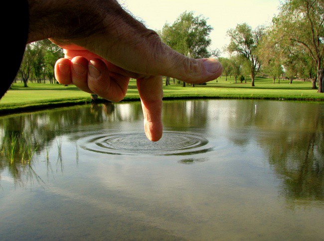 Кръгове във водата