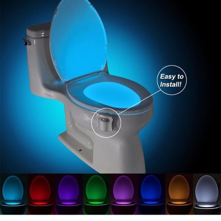 LED осветление за тоалетна чиния