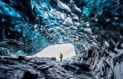 Ледена пещера Ватнайокул, Исландия