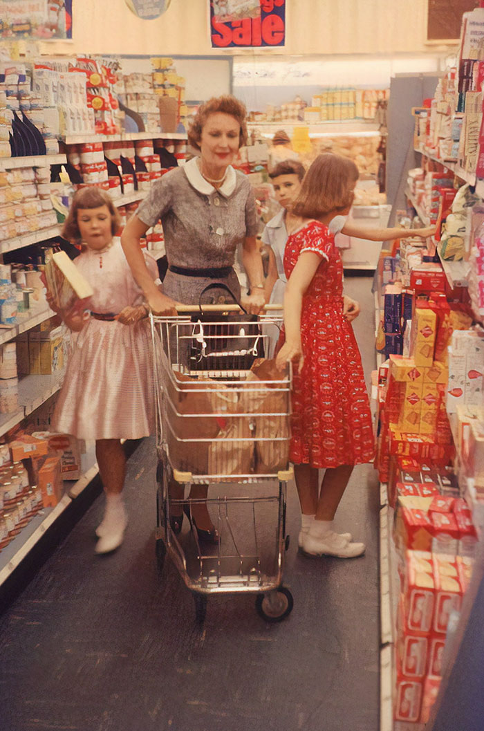 Супермаркетите през 1958 година