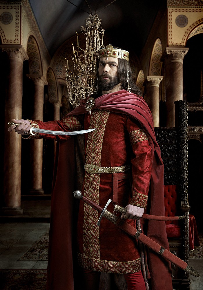 Георги Костов като цар Калоян