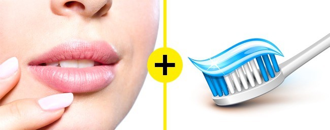 Устни и паста за зъби