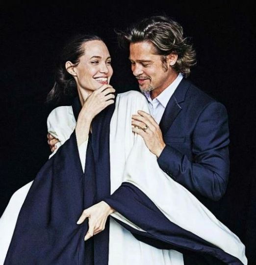 Дъхът на Брад Пит и Анджелина Джоли