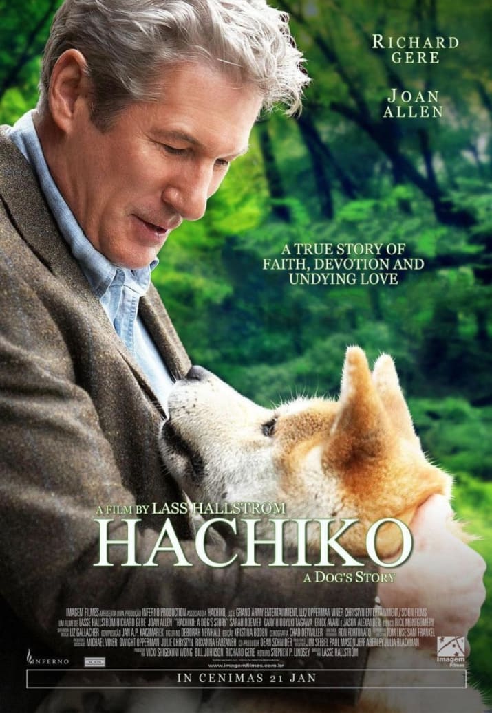 18. Хачико: Историята на едно куче