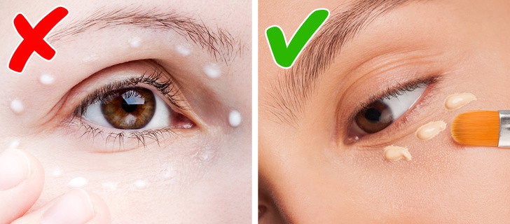 5. Опитай основа вместо крем за очи