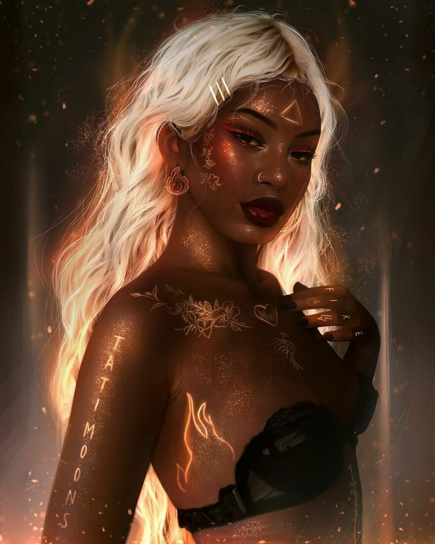 Огнена богиня