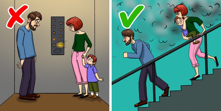 Ползваме асансьора