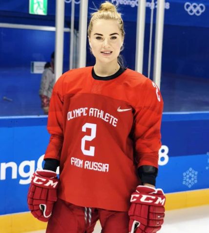 Ангелина Гончаренко, хокей на лед, Русия