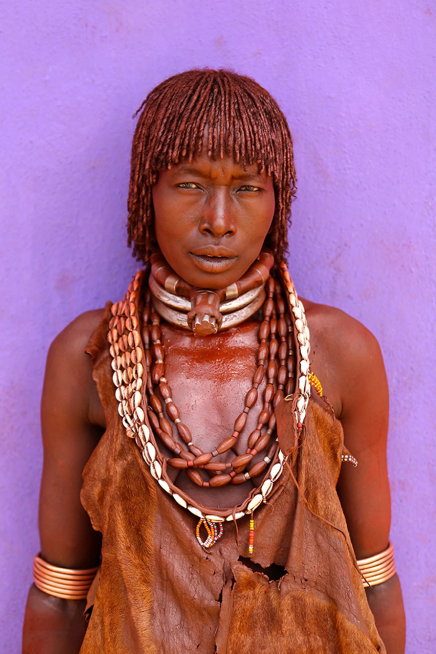 Жена от племето Хамар