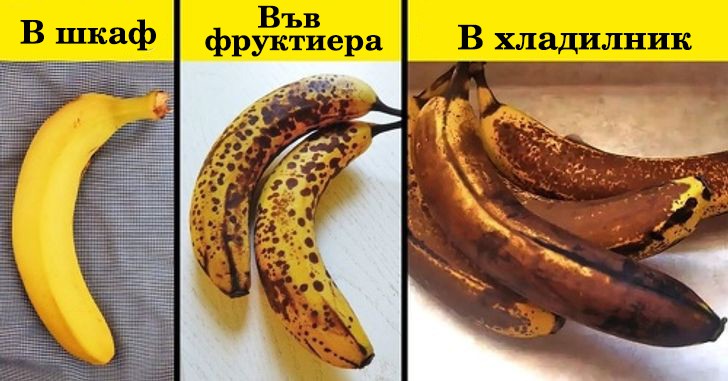 Съхранение на бананите